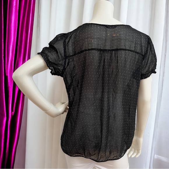 [L] REITMANS Black blouse - Picture 2 of 7
